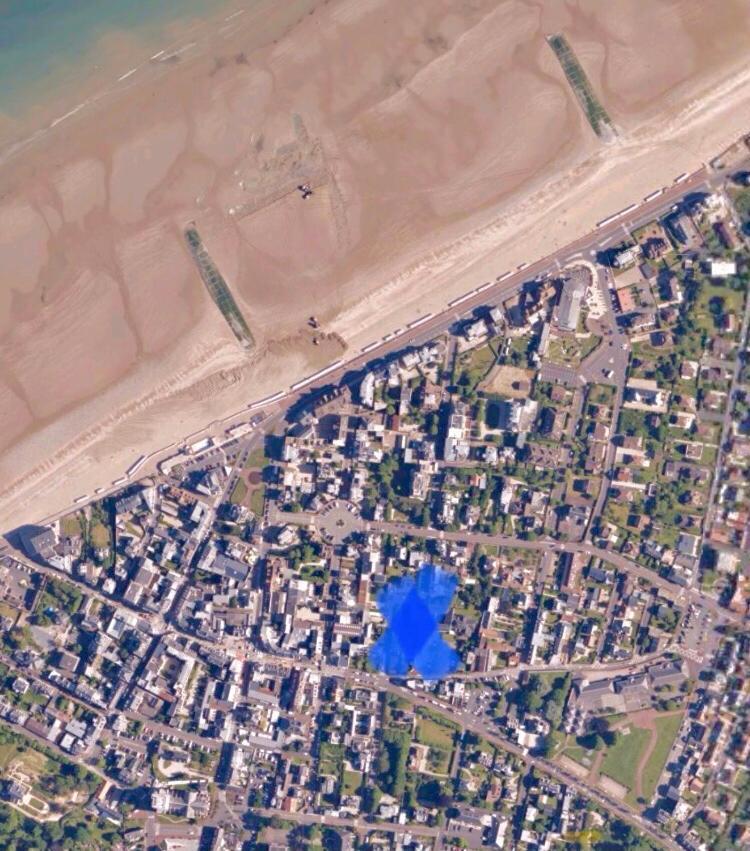 L'Evasion Centre Et Plage Villers-sur-Mer Buitenkant foto